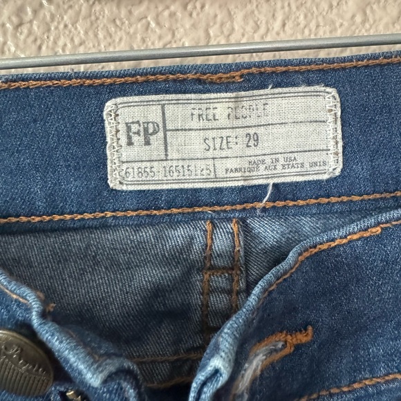 free people just float on flare jeans - Picture 3 of 6